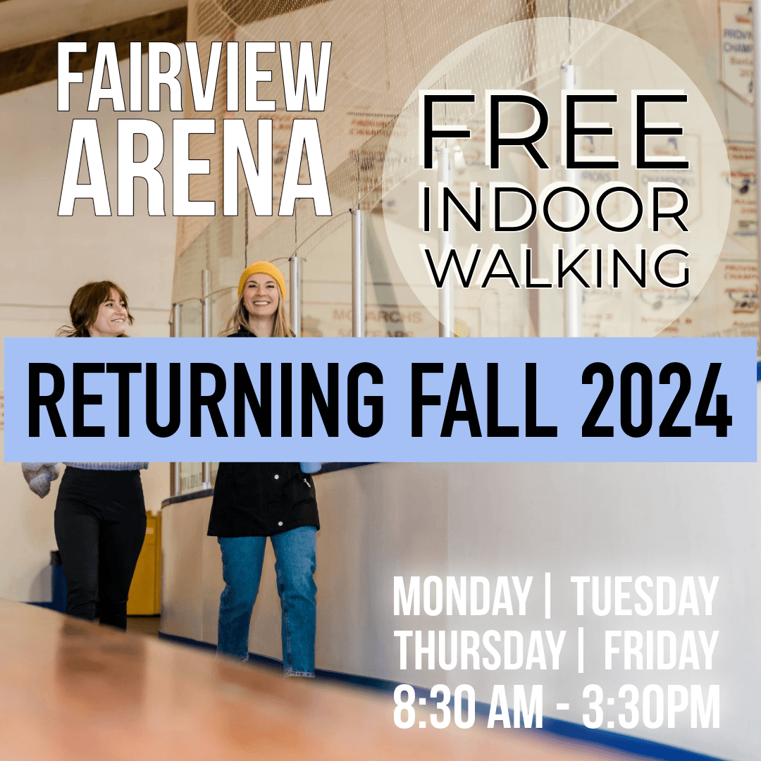 fairview Indoor Walking Schedule