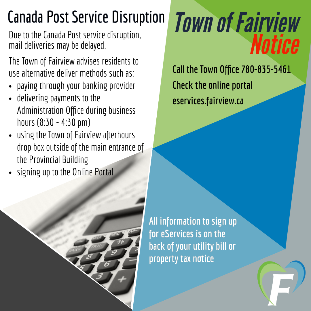Eservices Sign In Sign up for eServices - Town of Fairview, Alberta