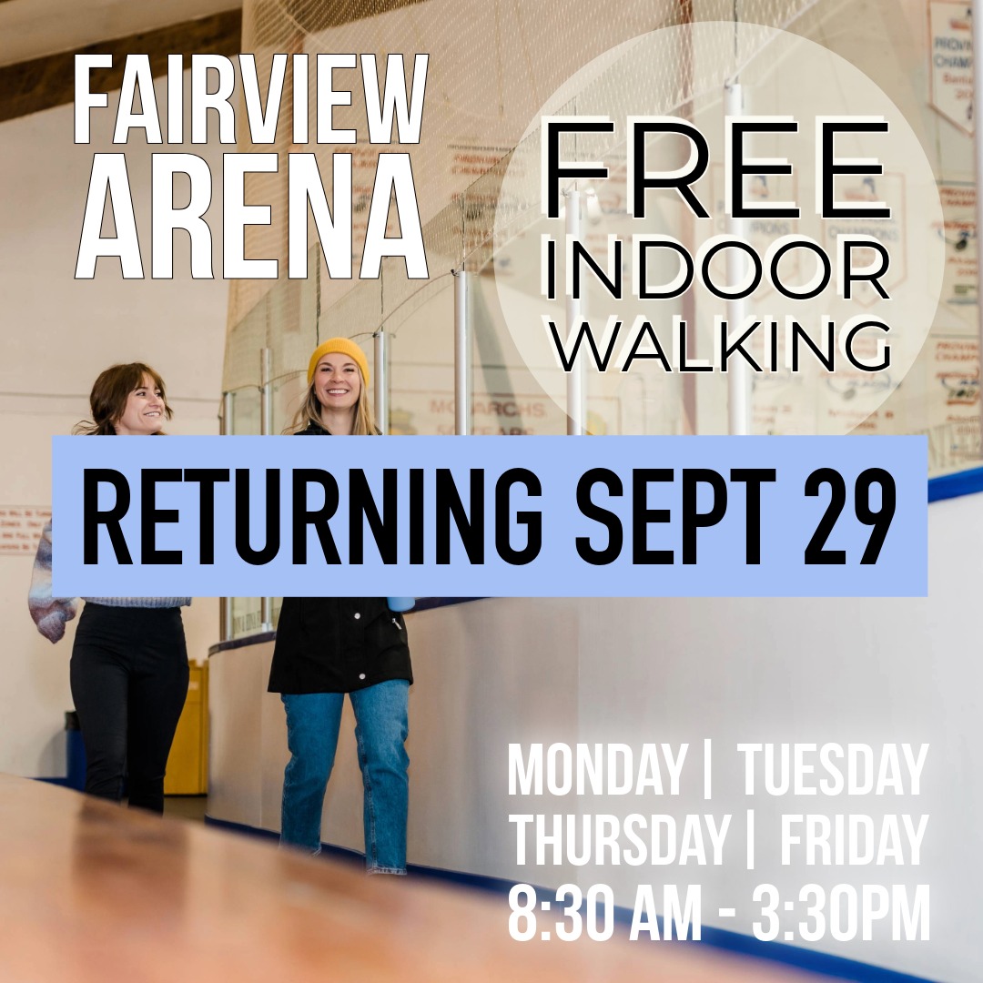 fairview Indoor Walking Schedule