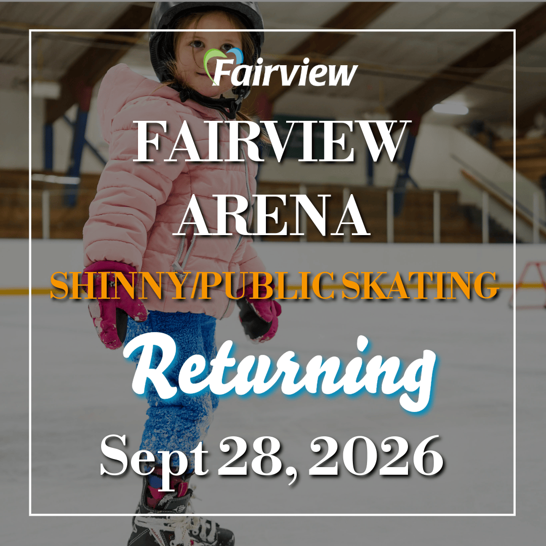 Fairview Shinny and Public Skating Schedule