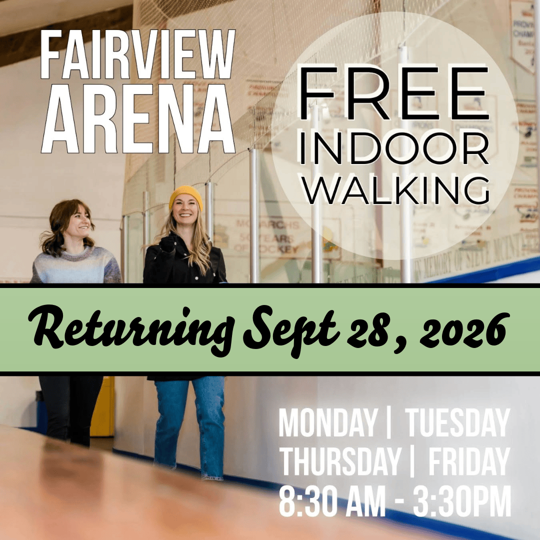 fairview Indoor Walking Schedule