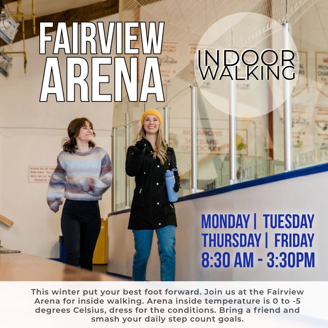 fairview Indoor Walking Schedule